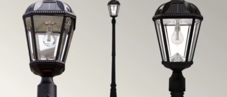 Gama Sonic Royal Bulb Lamp Post